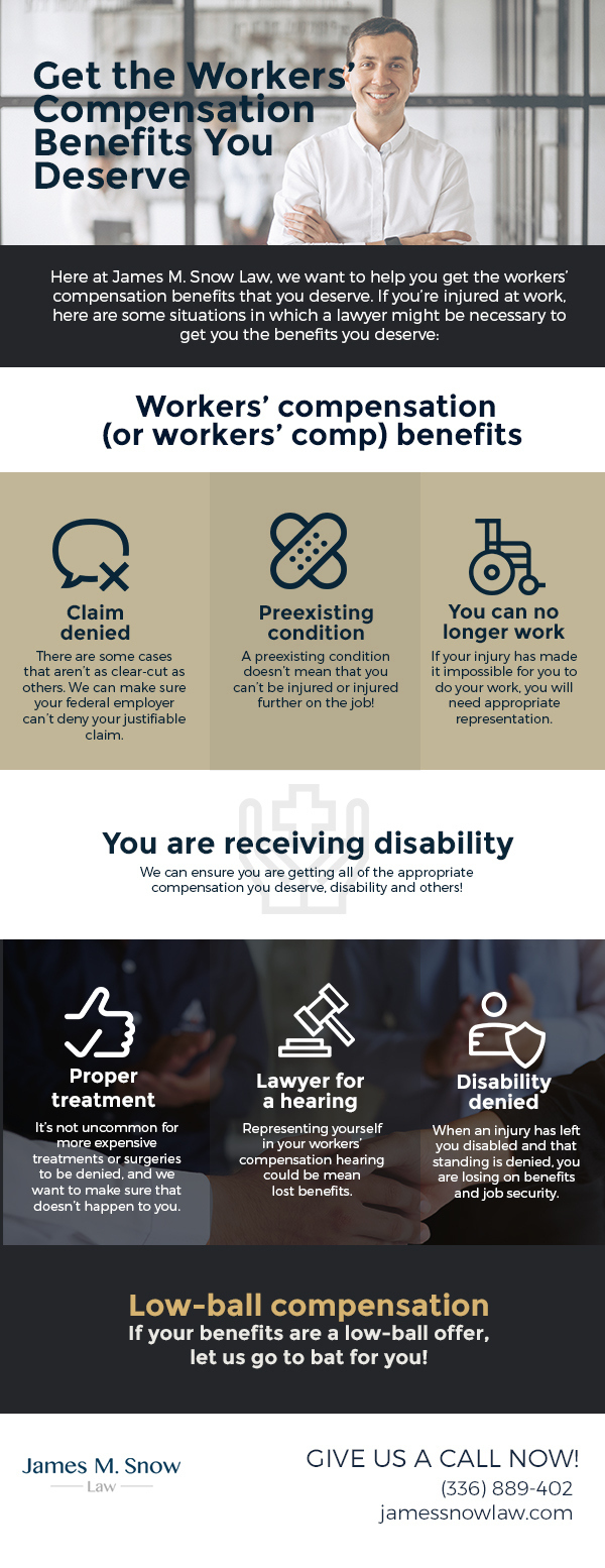 Get the Workers’ Compensation Benefits You Deserve [infographic]